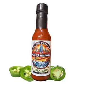 Pier 39 Heatwave Jalapeño Hot Sauce – Mild Heat, Bold Flavor – 5 oz (148mL)