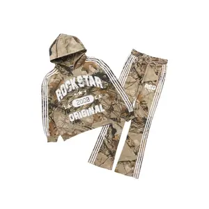 Tylla Tree Camo Hoodie/Baggy Pant Track Set