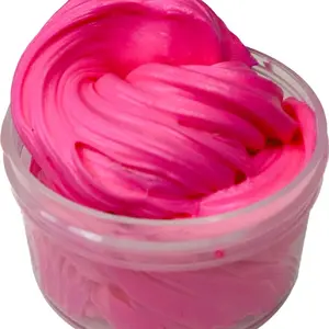 Pink Princess Fluffy Sented Slime