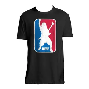 Dimebag Darrell Sport Logo T-Shirt Cotton Collar