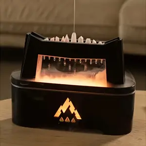 10.14oz Aroma Diffuser Cloud Rain Humidifier Capacity Colorful Night Light, Cloud Water Drop Design, Aroma Machine