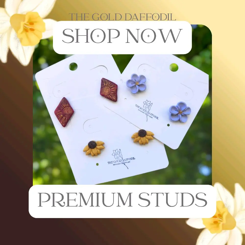 SHOP NOW Statement Studs Variety of Options