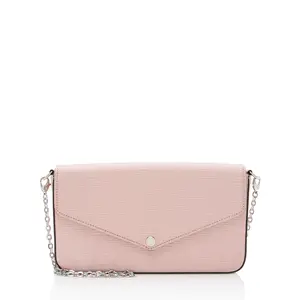 Pre-owned Louis Vuitton Leather Clutches & Wristlets Epi Felicie Pochette