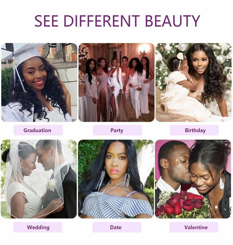 MYLOCKME Body Wave Lace Front Wig 13x6 13x4 HD Transaprent Lace Frontal Wig 9x6 7x5 6x4 5x5 Glueless Wig 30 32 34 Inch 180 Density