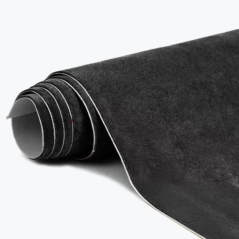 Suede Auto Headliner Fabric 60" L ×12" W - Black Interior Replacement Material for Car/Truck/SUV/RV Roof, Tube Packaging - Home Repair/DIY Headliner Material