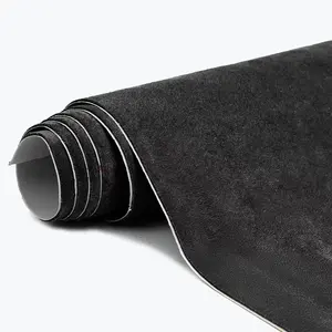 Suede Auto Headliner Fabric 60" L ×12" W - Black Interior Replacement Material for Car/Truck/SUV/RV Roof, Tube Packaging - Home Repair/DIY Headliner Material