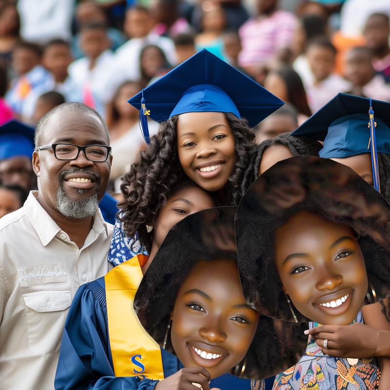 Graduation Best BIG Heads™️ Cutouts