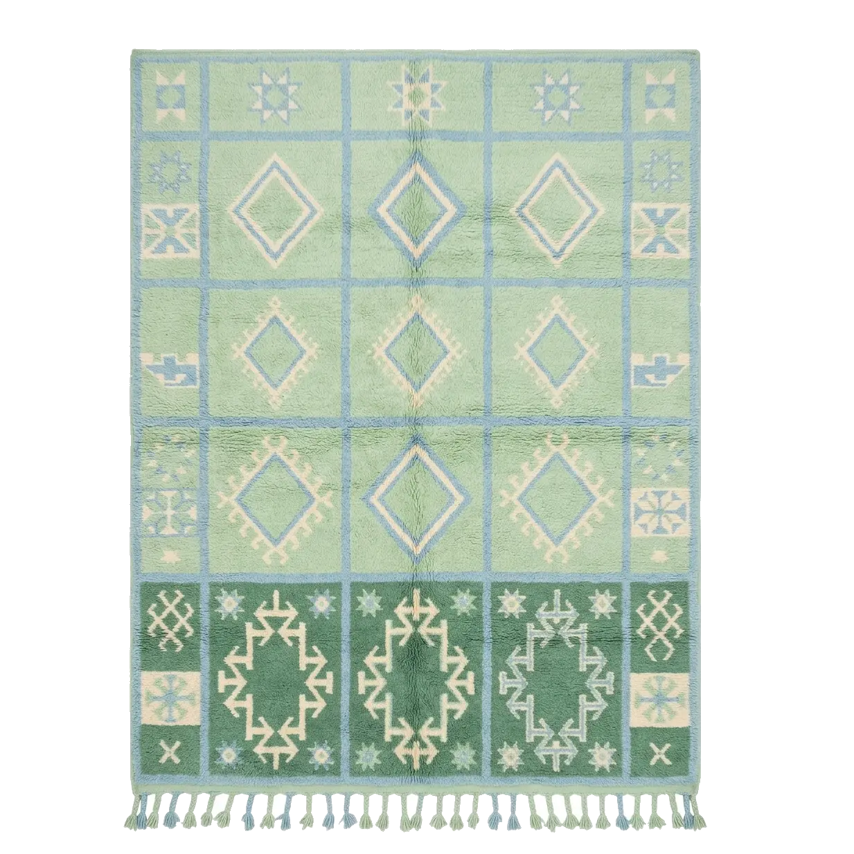 The Verdant Orchard Moroccan Rug