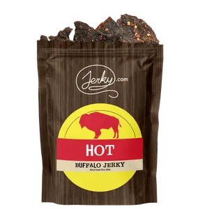 All-Natural Buffalo Jerky - Hot