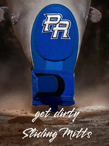 Get Dirty Baseball Sliding Mitts for Adults and Youth (Small/Large)