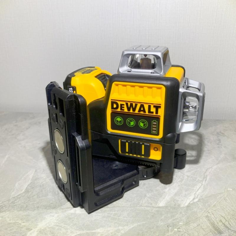 DeWalt DW089 3-Line Green Laser Level with Auto-Leveling IP54 Protection for Wall Floor Tiling Framing Precision Tool