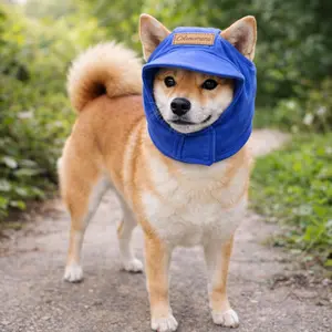 Pet Baseball Cap Dog Sun Hat Adjustable Breathable Duckbill Hat Windproof Neck Protection Outdoor Travel Hat