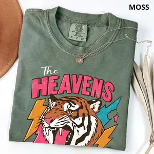 Comfort Colors Vintage The Heavens Are Roaring T-shirt, Psalm 19:1, Bible Verse, Faith Sayings, Bible Quote Tshirt, Bible Sayings, Boho Women Gift