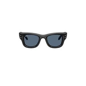 Ray-Ban Wayfarer Puffer Square Sunglasses in Black