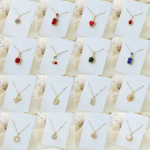 Light Luxury Titanium Steel Necklace for Women, Non-Fading, Versatile, Premium Pendant, Niche Design, Minimalist Clavicle Chain, Autumn & Winter Accessory