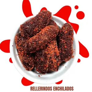 Chamoy Treats Rellerindos Enchilados - Sweet tangy candy