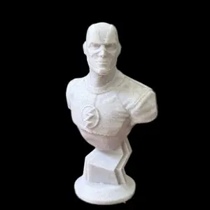 Speedy Boy Sculpt - 3D Printed Superhero Bust Statue for Collectors and Fans