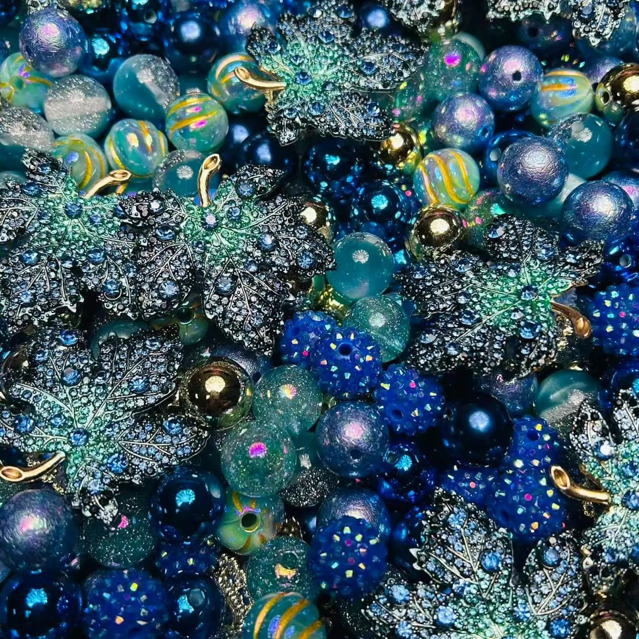 【D.P.C】Live-Select Acrylic DIY Beading & Bead Assortments, 5oz/10oz/22oz Sizes for Jewelry Craft, Bracelet & Phone Charm Making, DIY Beading Accessories