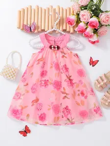 Girls' Summer Dress, Traditional Style, Loose Fit Design, Perfect for Daily Wear & Special Occasions, Ideal Gift for Girls