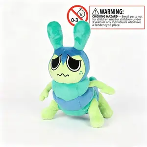 Squirm Plush Toy, Caterpillar, Soft Huggable, Unique Plush Gift Collection for Kids, Soft Stuffed Animal Toys, Perfect Present for Children