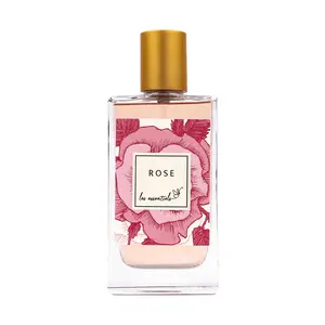 Les Essentiels Rose - Women Perfume - Floral Fragrance - Women's Fragrances with Lemon, Rose, Peony, Raspberry, and Ambered Wood - 2.7 oz