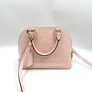 Pre-owned Louis Vuitton As Shown Shoulder Bags US0346 Alma BB Patent Shoulder Bag 26.04.15