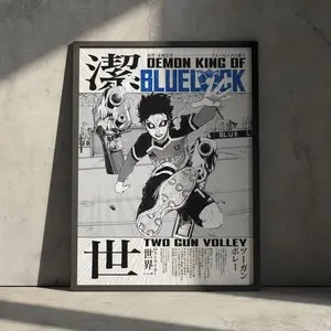 Blue Lock Anime Poster Print, Yoichi Isagi Manga Soccer Football Sport Japanese Artwork, Gift for Anime Fan