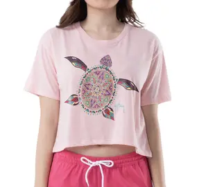 Guy Harvey Women's Crop Tee