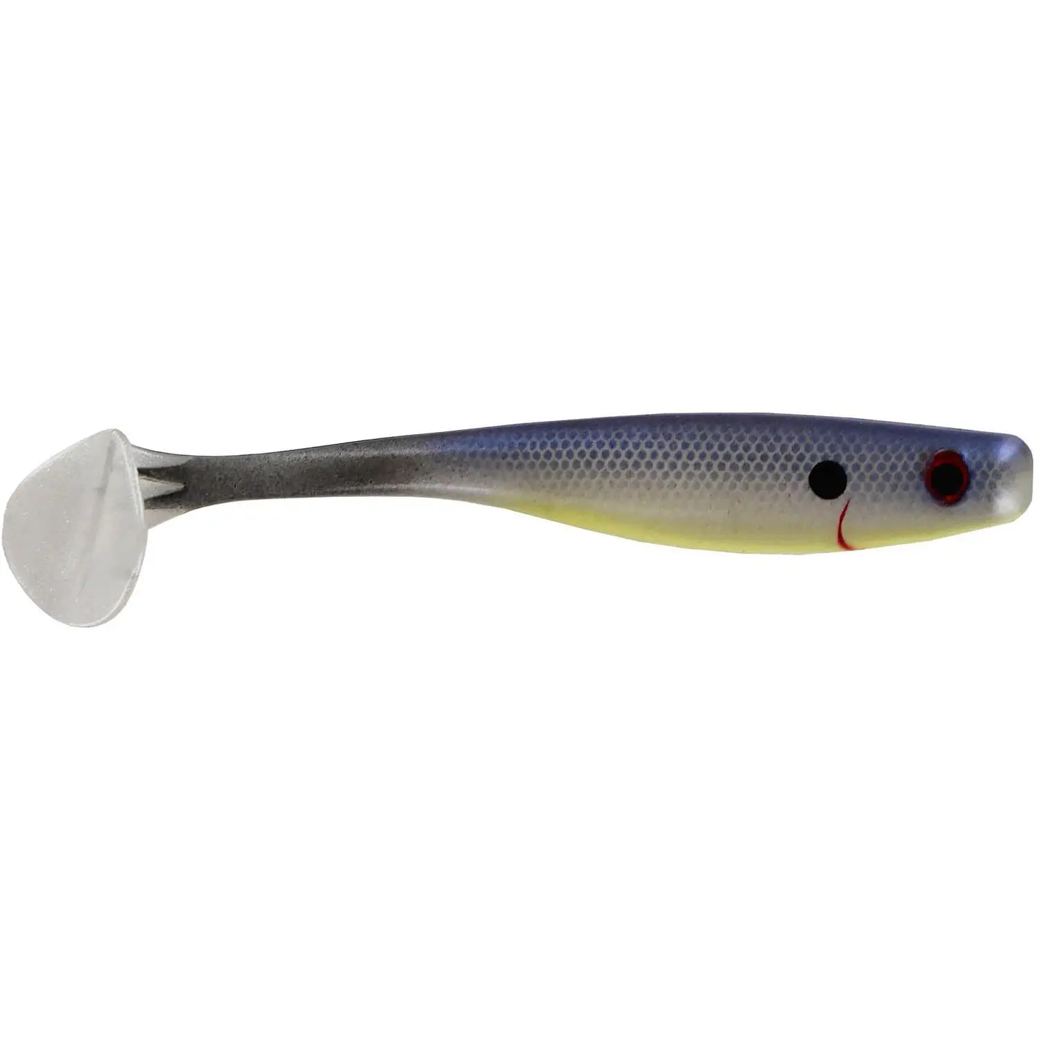 Big Bite Baits Suicide Shad 7 inch Paddle Tail Swimbait 2 pack