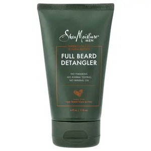 SheaMoisture Men, Full Beard Detangler, Maracuja Oil & Shea Butter, 4 fl oz (118 ml)