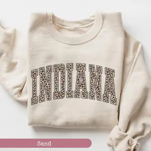 Indiana Sweatshirt, Gift For Friend, Indiana Sports Fan Gift, Indiana Trip Sweatshirt, University Student Gift, Indiana State