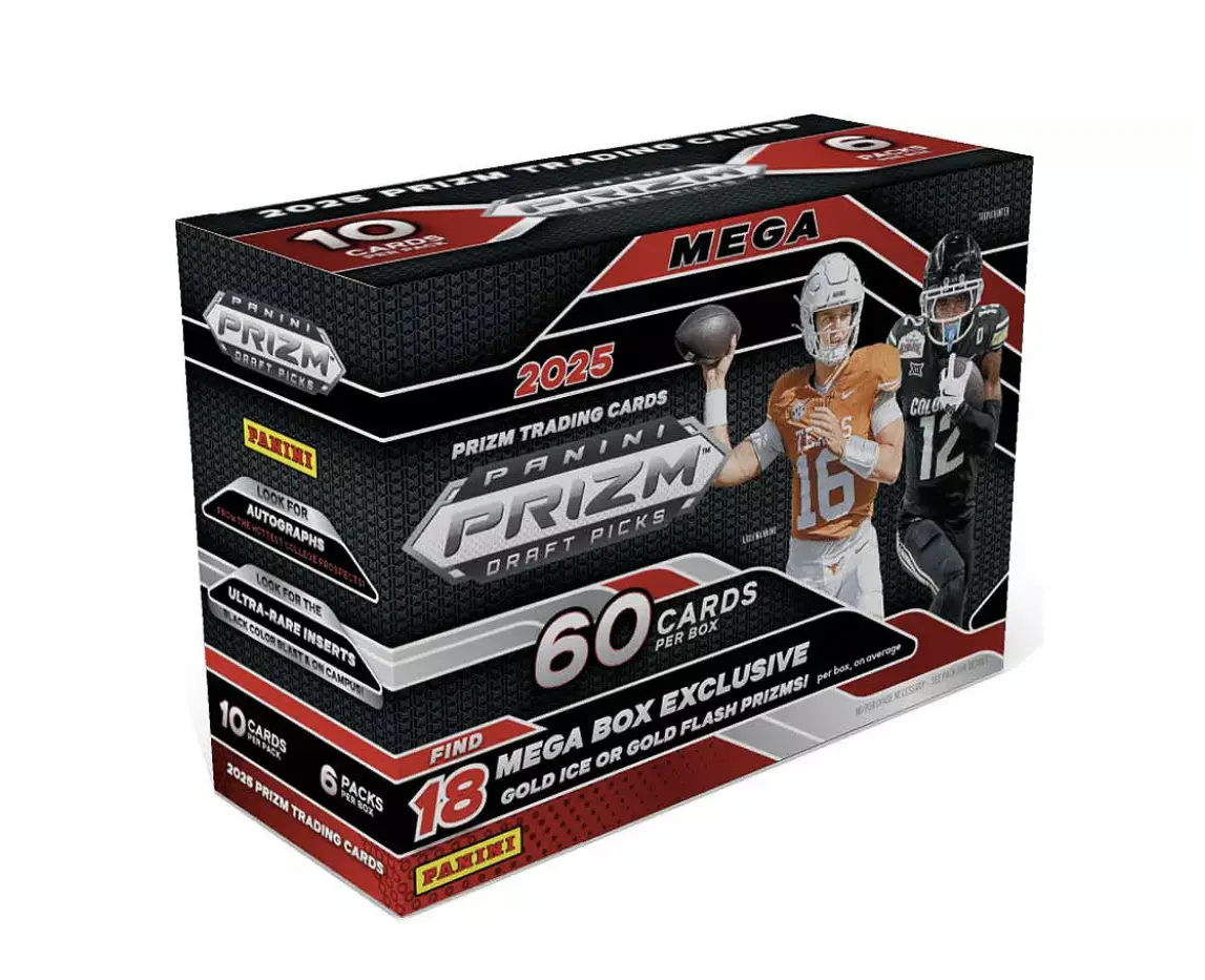 2025 Panini Prizm Draft Picks Football Mega Box