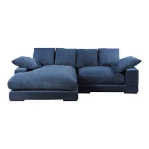 Moe's Home Collection Plunge Navy Sectional