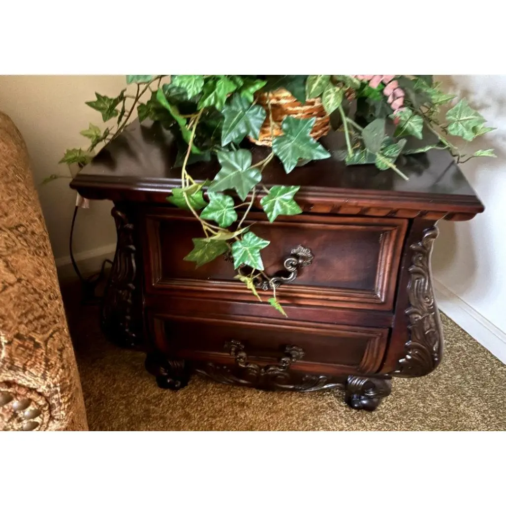 Vintage Wooden Nightstand