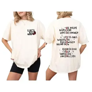 Retro Big Time Rush Text Tour 2 Sides Shirt, For Men For Women, Unisex shirt Top Menswear