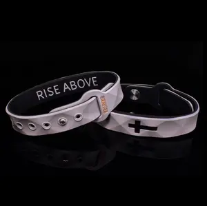 Gemvius Rise Above Faith Bracelet - Size Adjustable