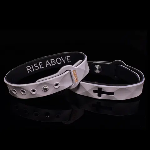 Gemvius Rise Above Faith Bracelet - Size Adjustable