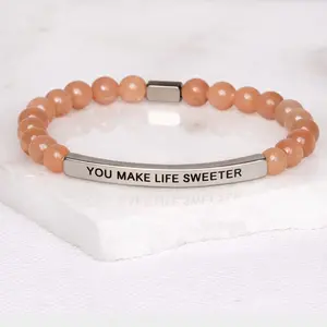 YOU MAKE LIFE SWEETER Sunstone Bracelet