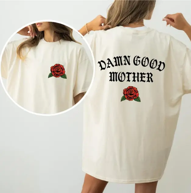 Damn Good Mother Comfort Colors T-shirt, Mother's Day, Mama Sweatshirt, Mom Life, Baby Shower, Pregnant Gift, New Mom