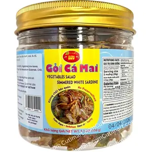 DNV Food Vegetables Salad Simmered White Sardine (Gỏi Cá Mai) - 150g / 5.3oz