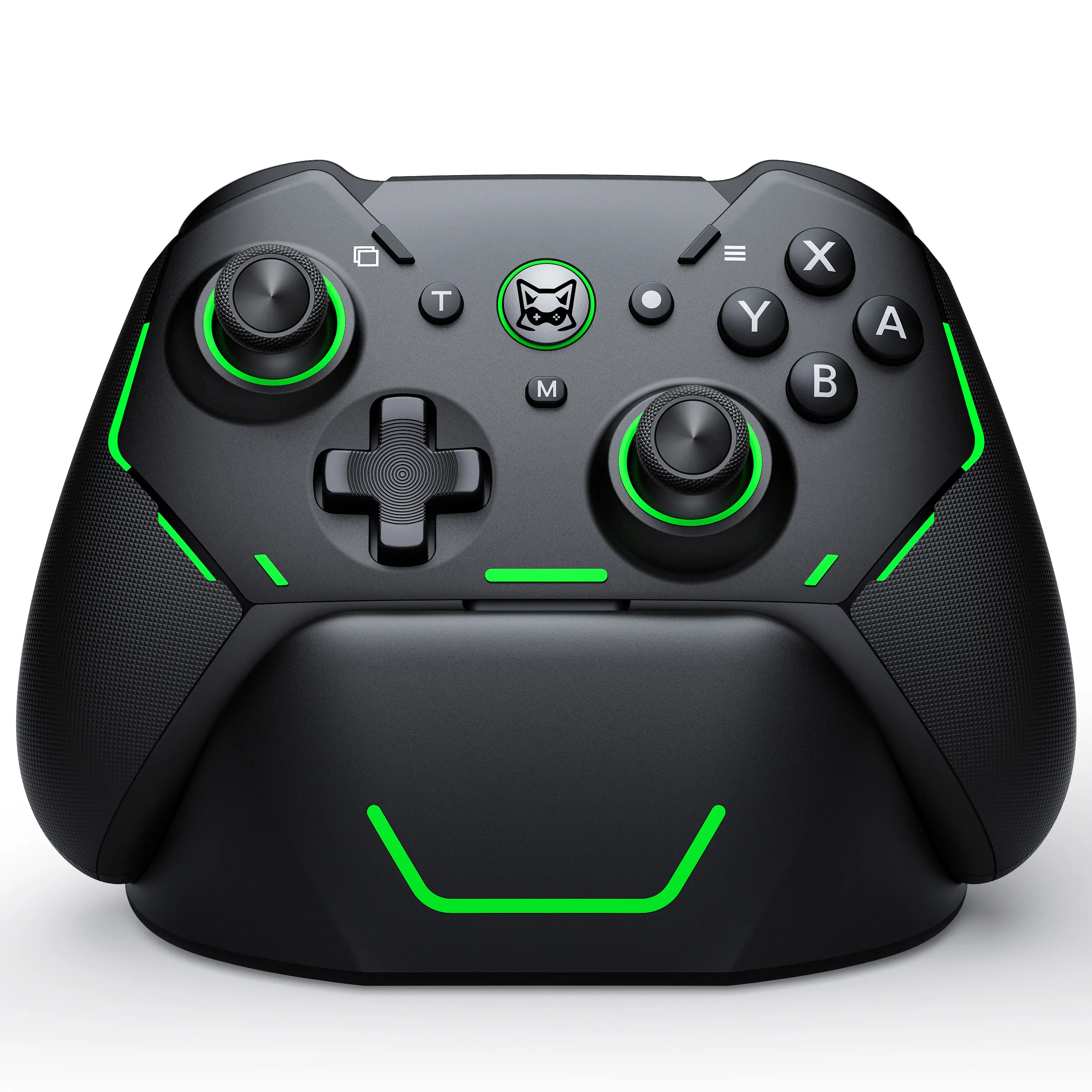Wireless Switch Controller for Switch 2/Switch/OLED/Lite, Hall Effect No-Drift Joysticks, Linear Triggers with Lock Switch, Rapid Charging Dock Auto-Reconnect, Nintendo Systems Wii Games