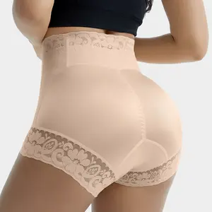 GQF Slip Under Shorts for Womens 026-B Lace Boyshorts Panties for Women Anti Chafing Underwear Seamless Panties Bodysuit Tummy control Shapewear Sexy