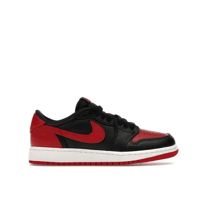 Jordan Kid's 1 Retro Low OG Banned Basketball Shoes, from StockX