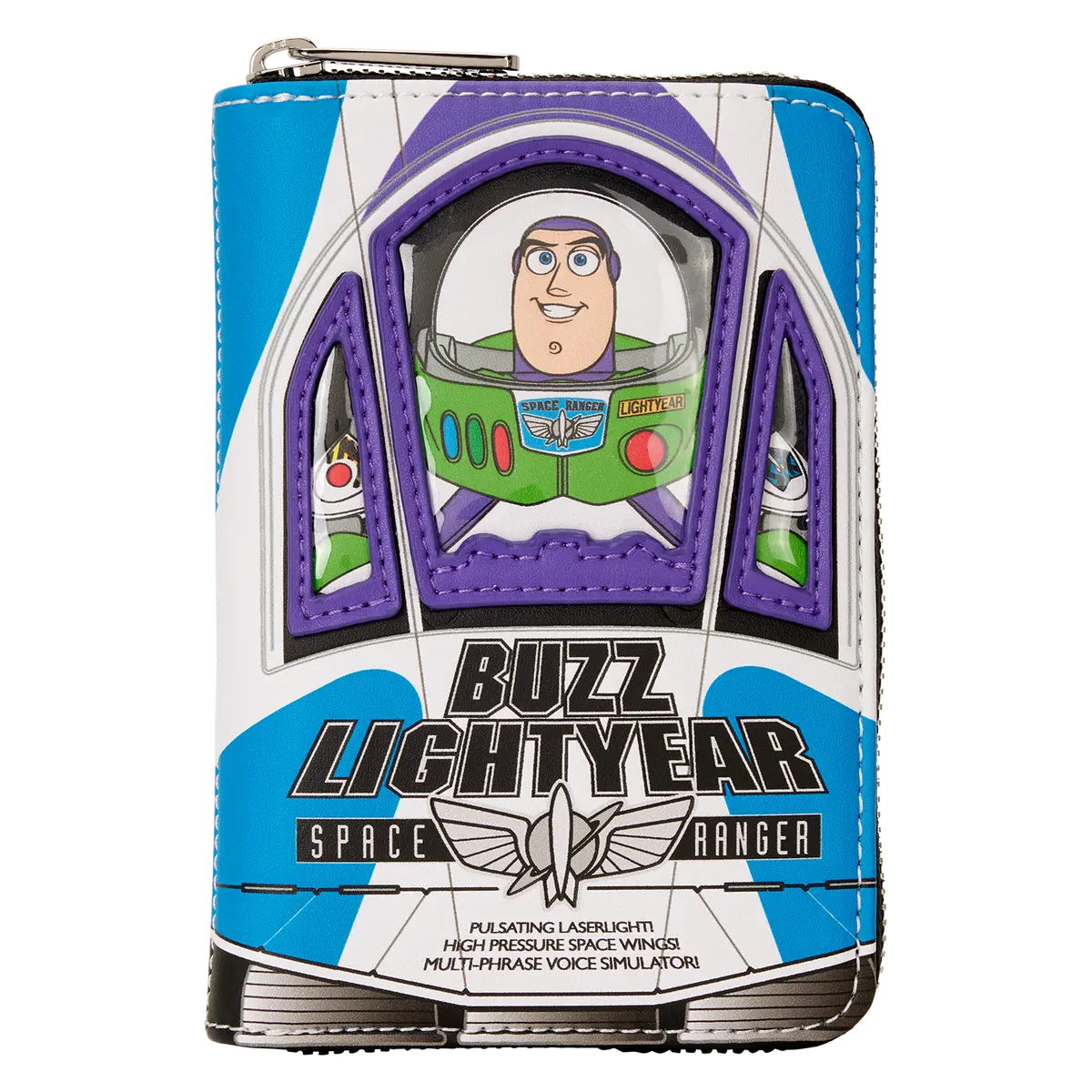 Toy Story 30th Anniversary Buzz Lightyear Glow Zip Around Wallet