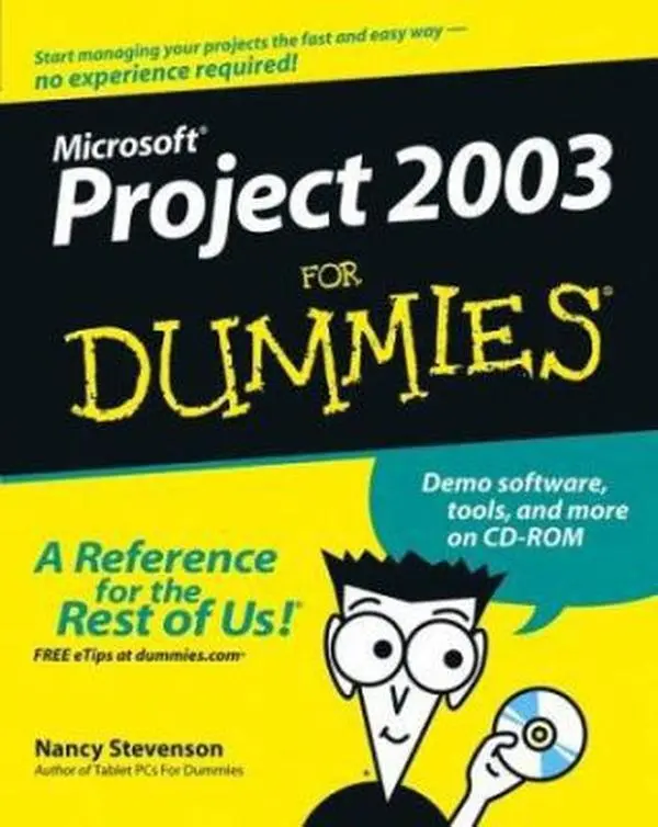 USED-Microsoft Project 2003 For Dummies by Nancy Stevenson (Paperback)