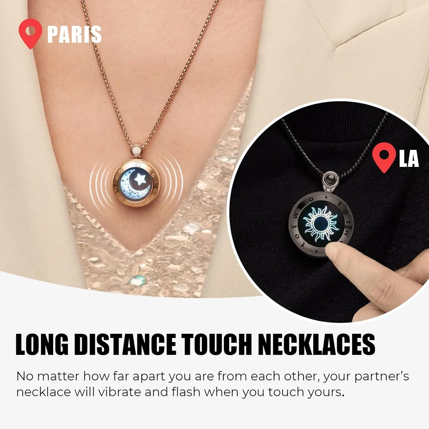 vibrating necklace for couples Vesper Vibrator Necklace by Crave — Bonjibon main image 0