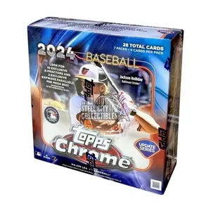 2024 Topps Chrome Update Jumbo Box(debut patch chase !!!)