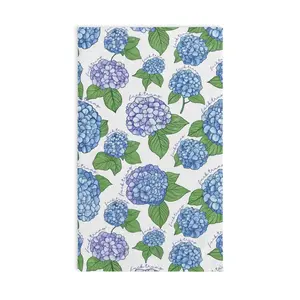 Subtle F*ck Trump Hand Towel, Hydrangeas Kitchen Towel, Anti Trump Tea Towel, Political Home Decor, FDT 4687, Democrat Mom Gift For Gardener O