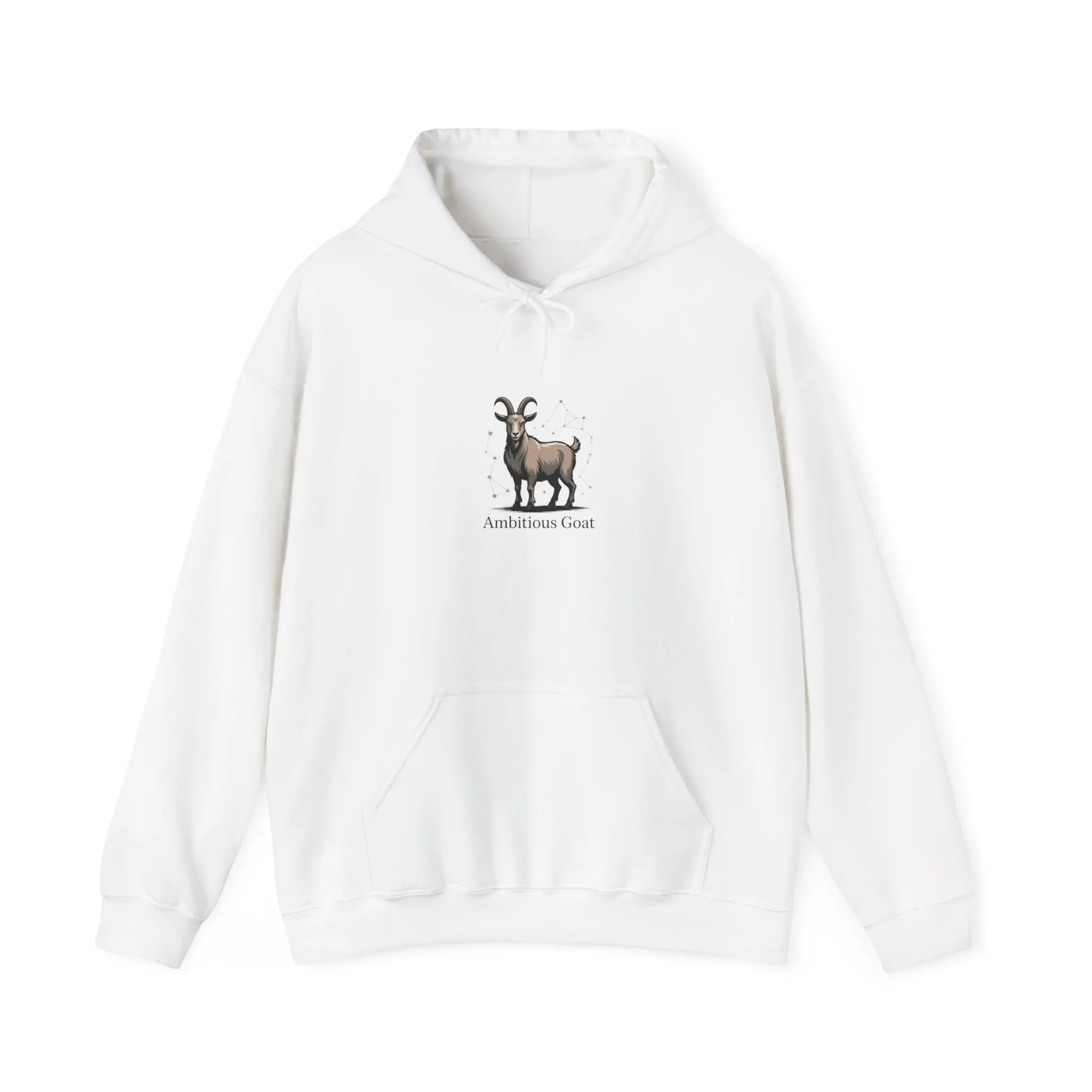 Ambitious Goat Hoodie | Motivational Goat Design
