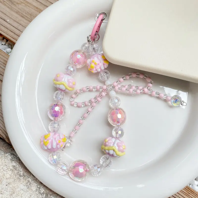 2025&2026 Dazzling Korea&Japan Style Phone & Bag Charms and Chain! Handmade with premium beads for that LUXE vibe.